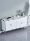 Buffet Baroque pied chrome 170cm