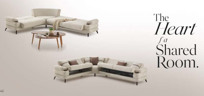 VERONA CORNER SET 252-304 cm convertible en lit – Image 3