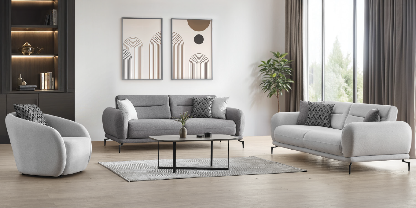 MADRID SOFA SET 3+2+1 Places