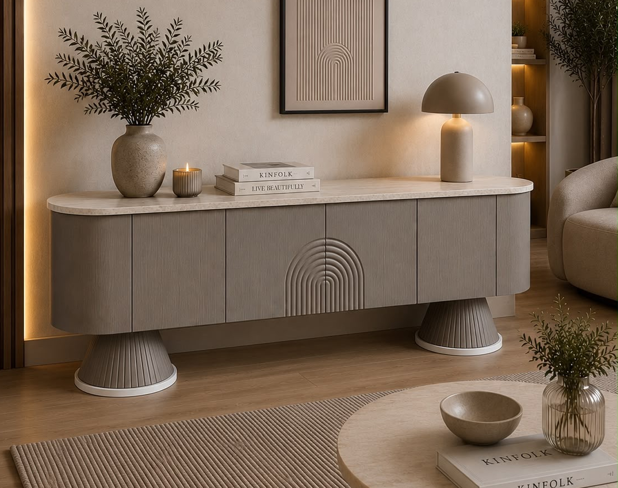 Meuble TV Eiffel – Design moderne et élégant – 180 cm – Image 4