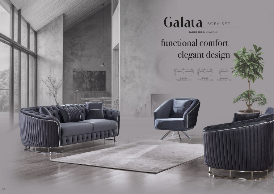 GALATA SALON 3+2+1 PLACES DESTOCAGE