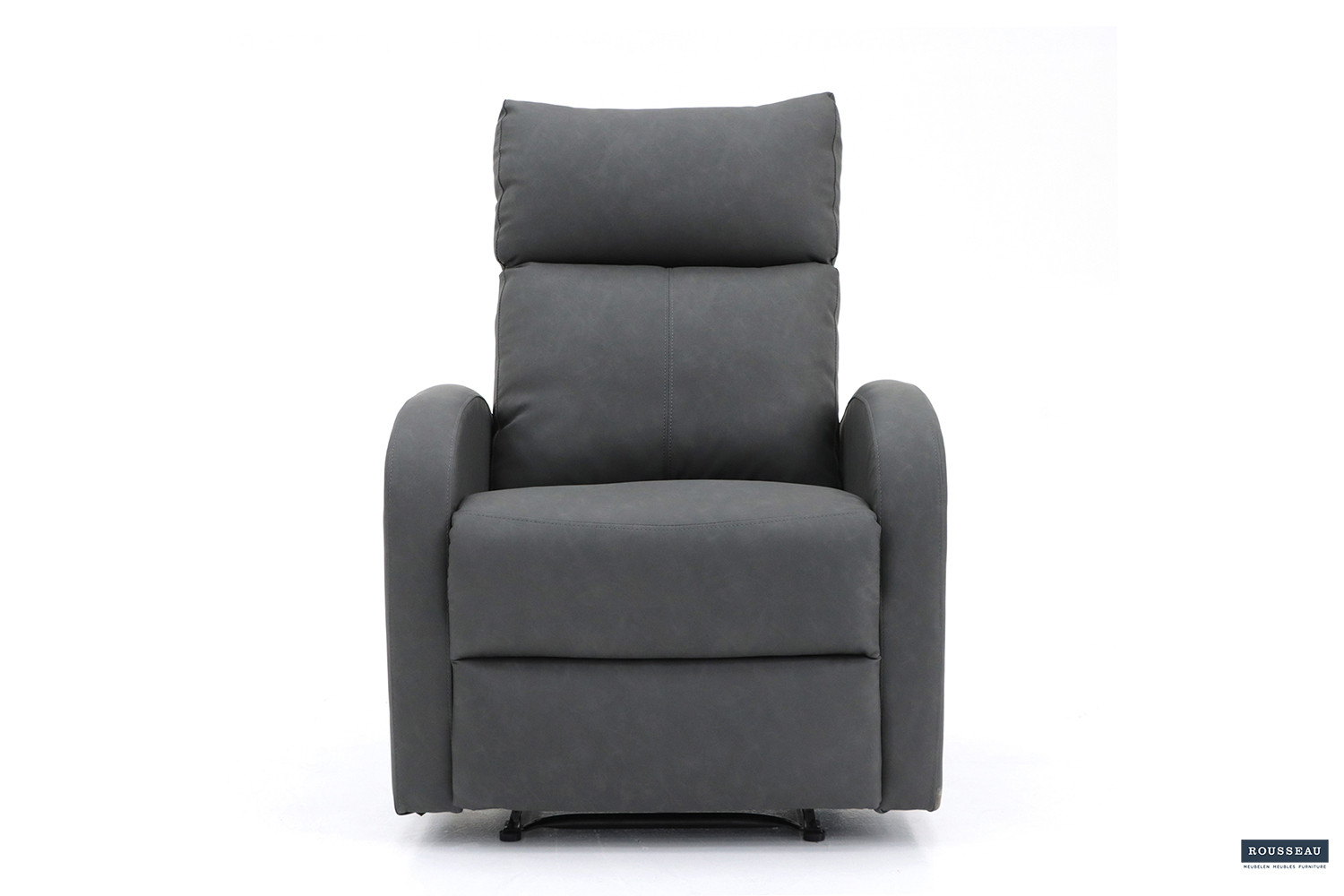Fauteuil relax 'France' relevable manuellement PU Noir – Image 8