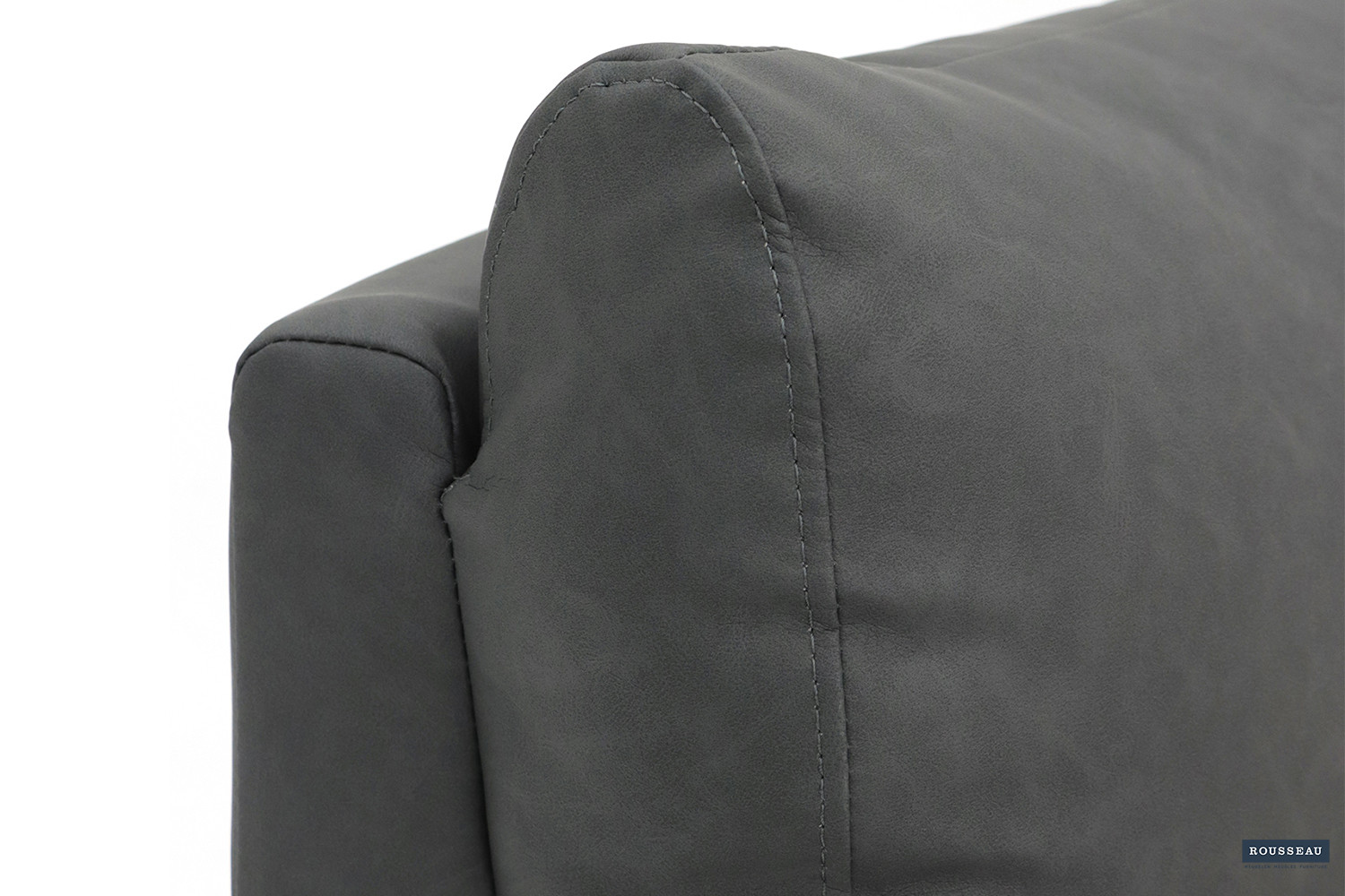 Fauteuil relax 'France' relevable manuellement PU Noir – Image 2