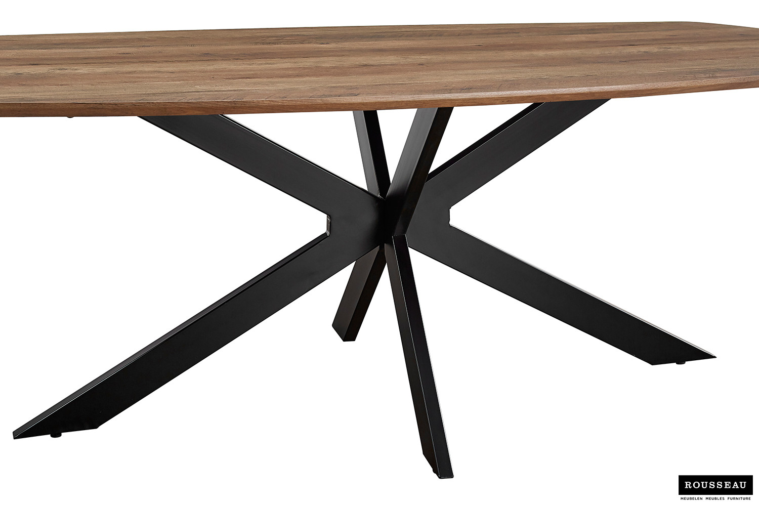 Table 'Aziz' 200 cm Ovale Danoise Décor Mango – Image 3