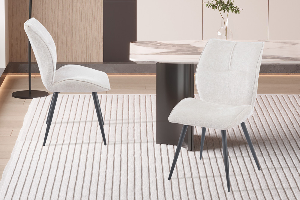 NEW - Chaise 'Faye' Tissu Davis Perfect Harmony – Image 9