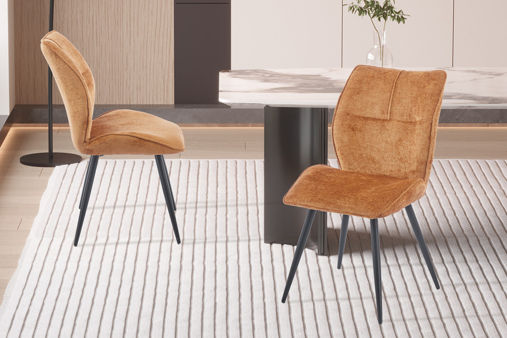 NEW - Chaise 'Faye' Tissu Davis Perfect Harmony – Image 8