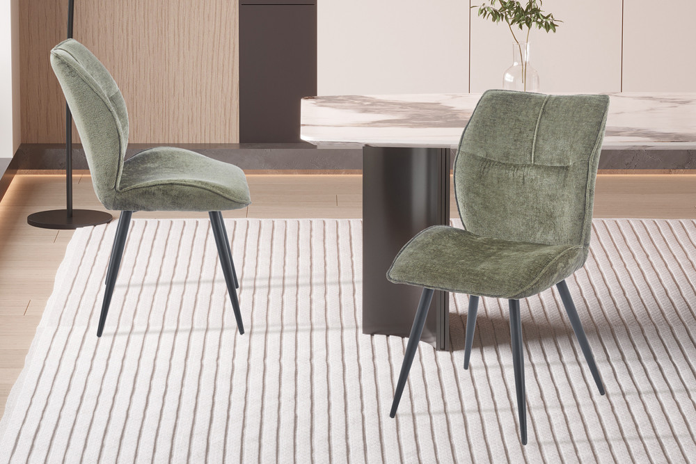 NEW - Chaise 'Faye' Tissu Davis Perfect Harmony – Image 7