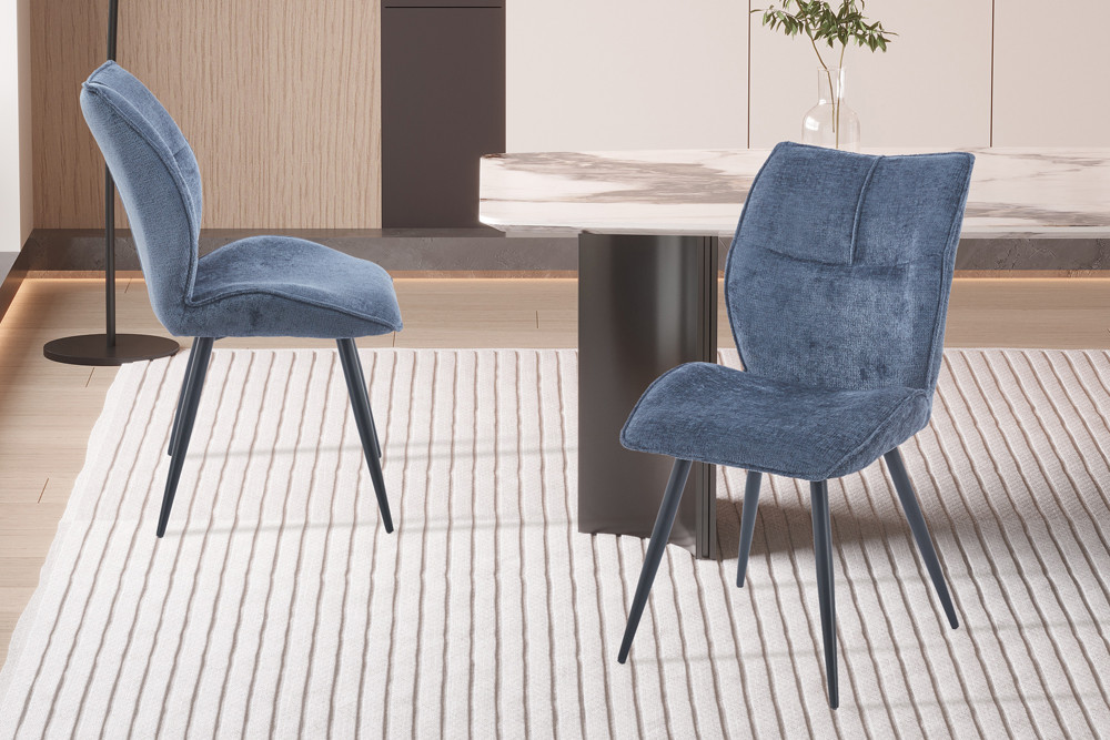 NEW - Chaise 'Faye' Tissu Davis Perfect Harmony – Image 6