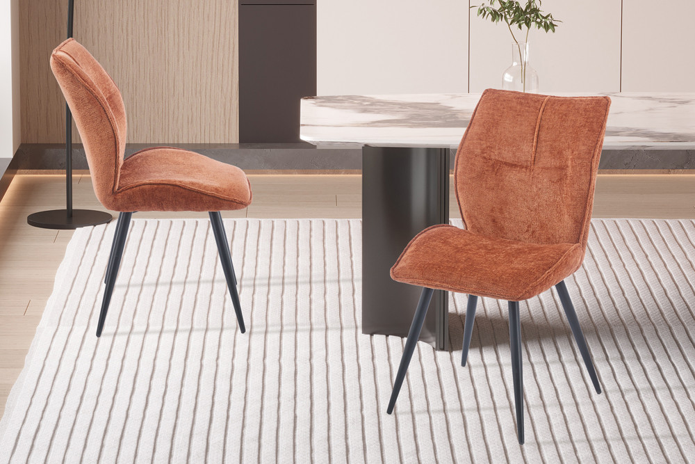 NEW - Chaise 'Faye' Tissu Davis Perfect Harmony – Image 5