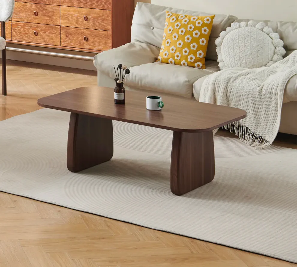 Table basse Helen noyer MDF 120cm