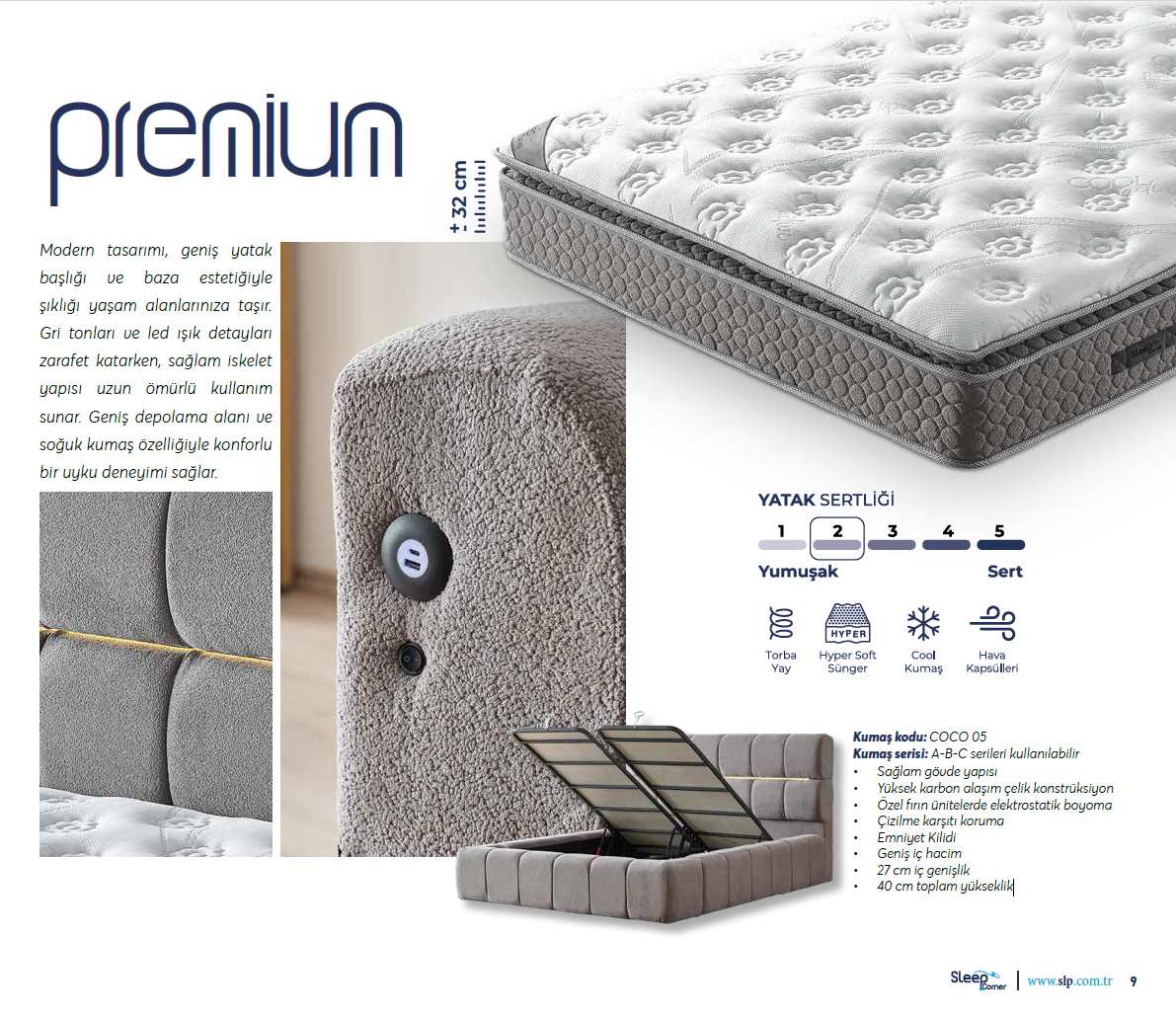 PREMIUM LIT COMPLET 160-200cm – Image 2