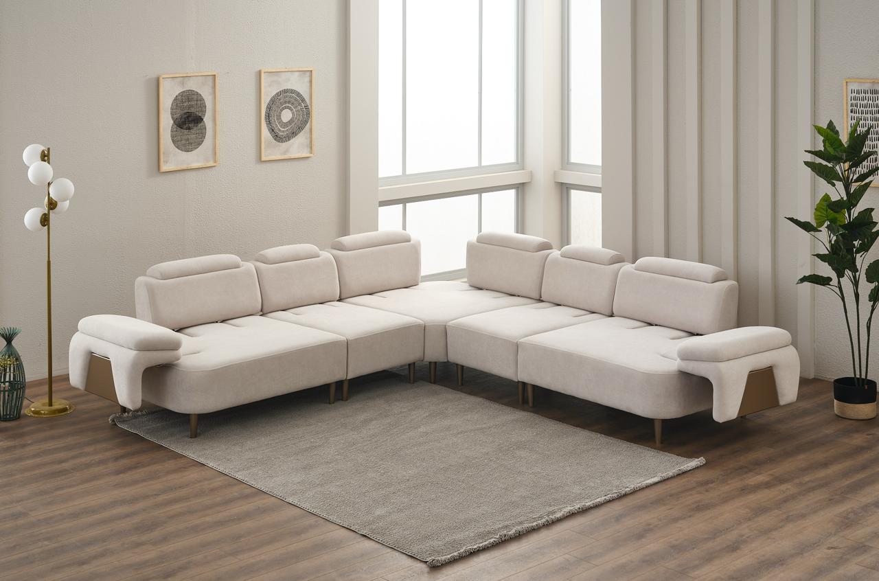 ZIRVE CANEPE D'ANGLE 310*310cm – Image 9